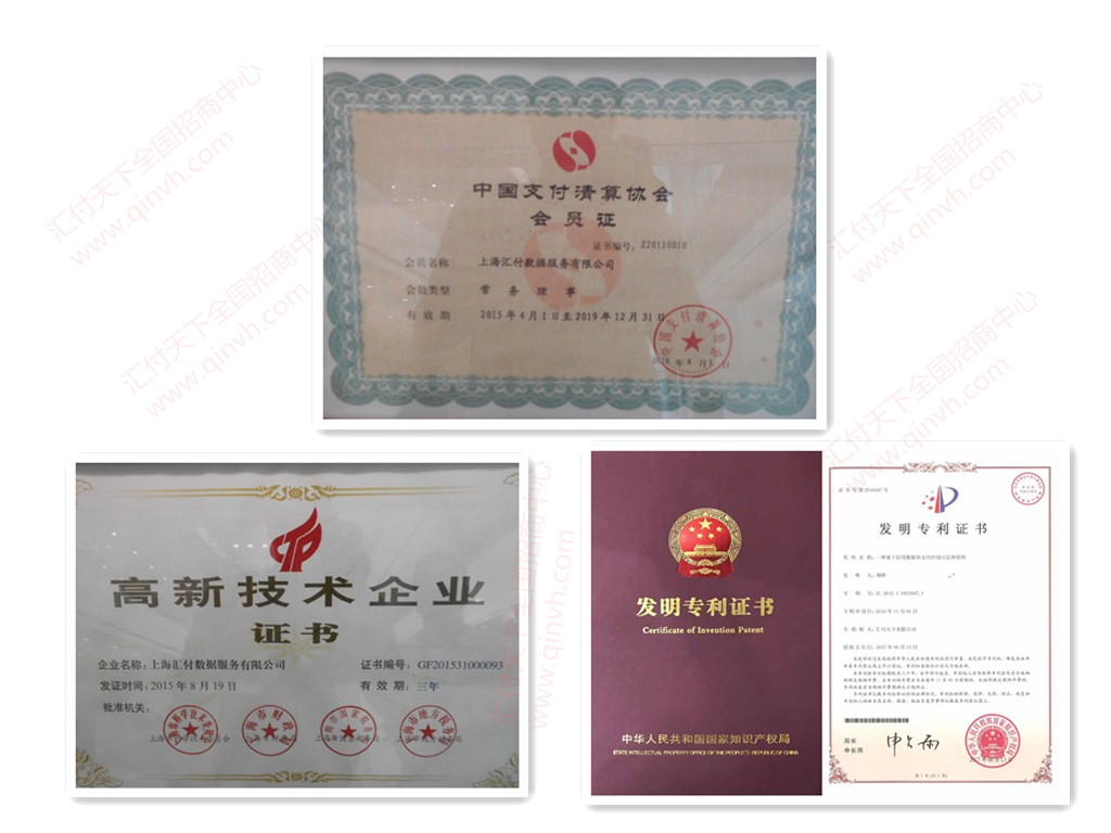 汇付天下公司资质