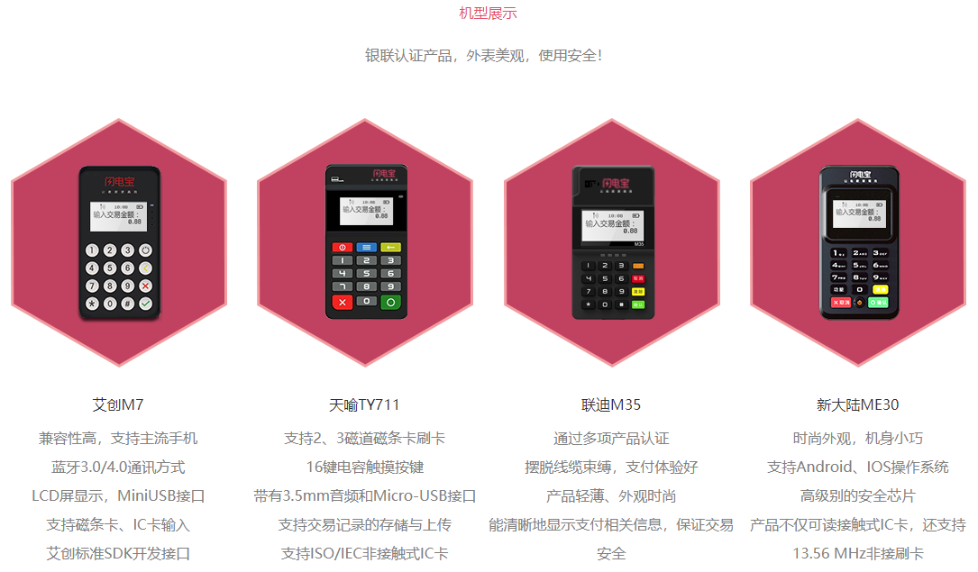 汇付闪电宝POS机办理步骤